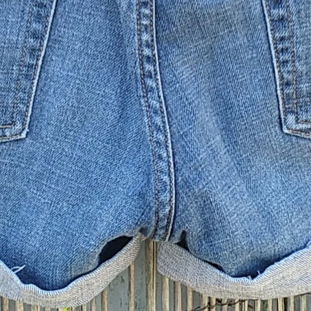 J. Crew HipSlung Stretch Denim Shorts - 12 SP